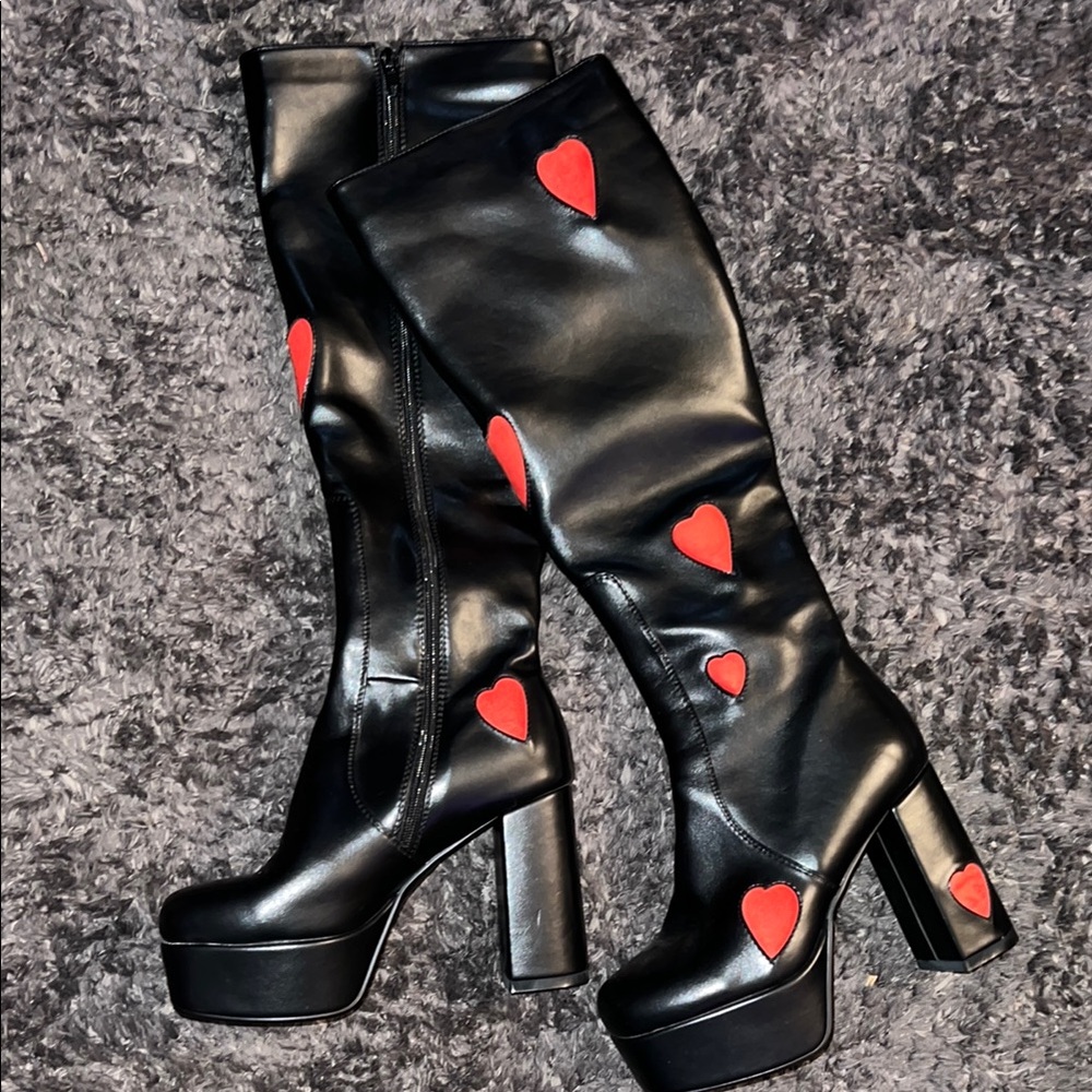 Lamoda Red Heart Boots
